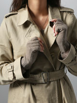 Gloves Cashmere Vercors Etrier Brown vercors EVER428U-vue-porte